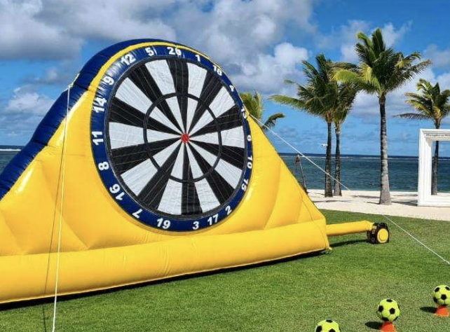 Kickdarts — team activity in Mauritius