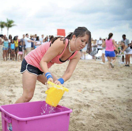 Leaky Buckets — team activity in Mauritius