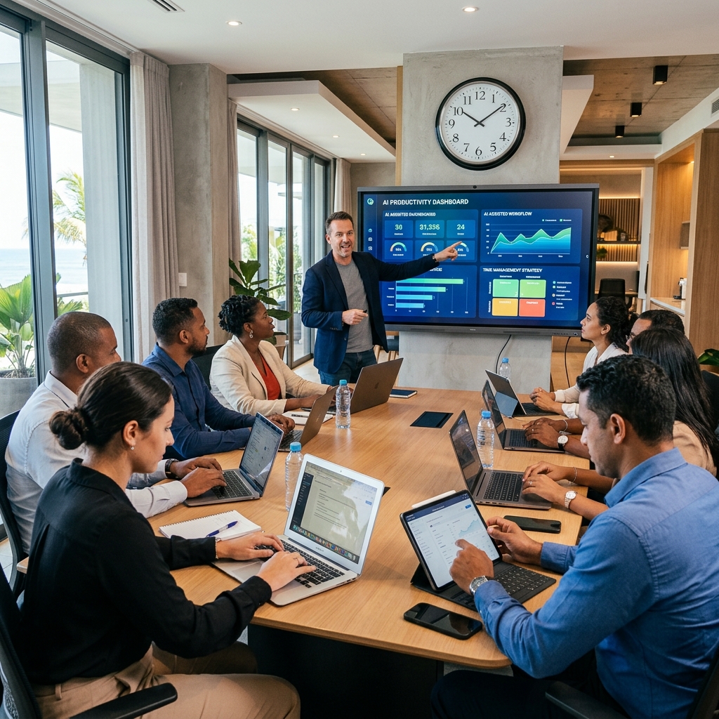 Mastering Time Management: Proven Strategies Enhanced by AI — event activity in Mauritius