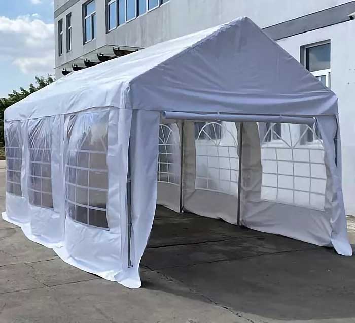 Chapiteau Tent PVC 6m×3m — event rental service in Mauritius