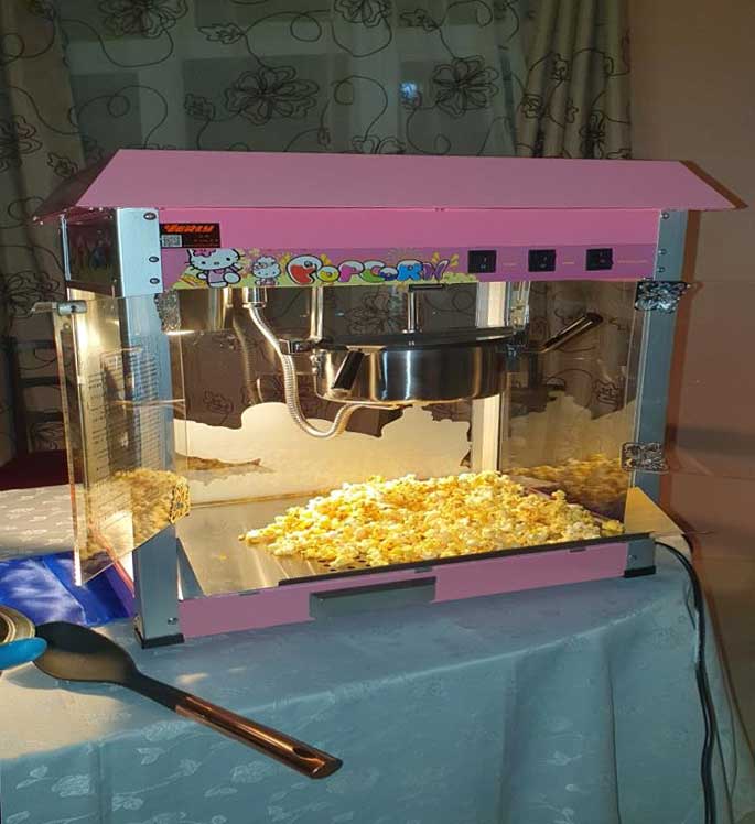 Popcorn Machine — event catering service in Mauritius