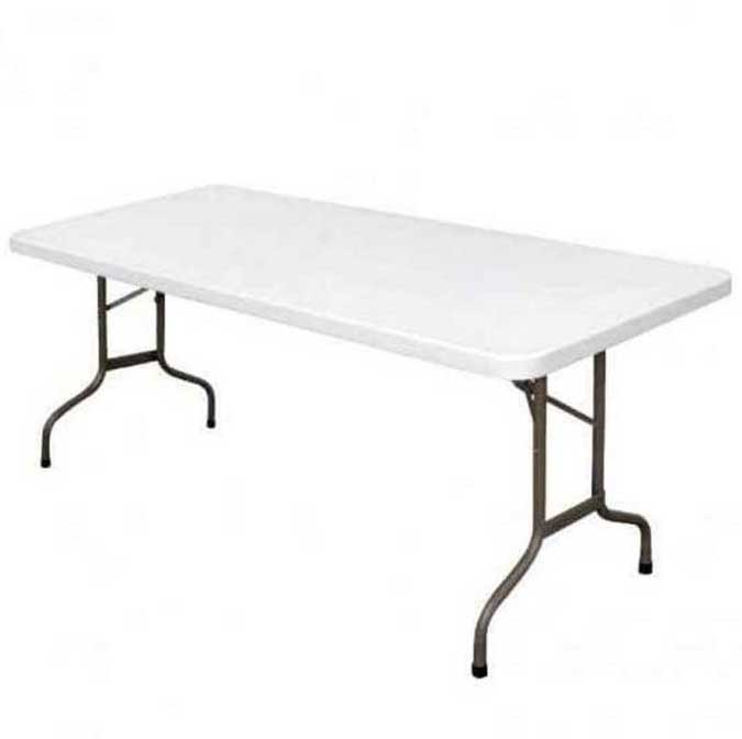 Rectangular Table 6ft — event rental service in Mauritius