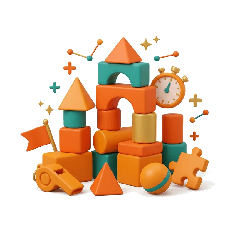 Team activities illustration