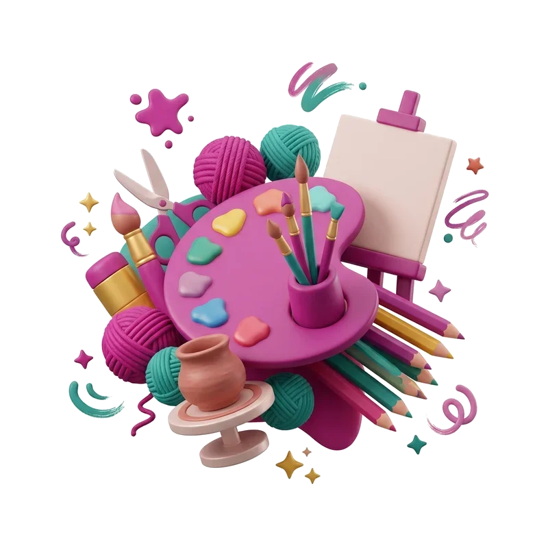 Arts & Crafts illustration