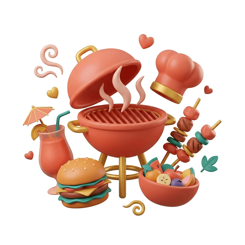 Catering illustration