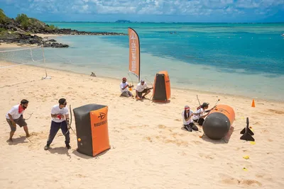 Facilitator selfie with energised crowd